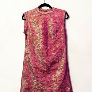 Vintage Rose-Gold Dress